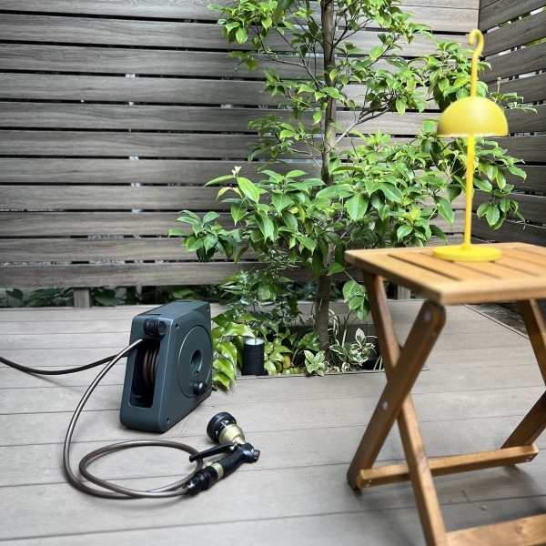 コンパクトガーデンリールⅡ10m グリーン ブラウンホース｜ロイヤル